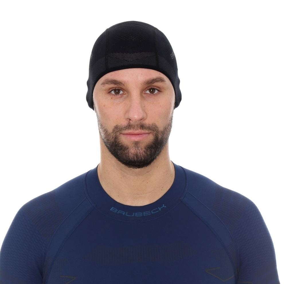 Czapka do Biegania Unisex BRUBECK ACTIVE HAT HM10020A