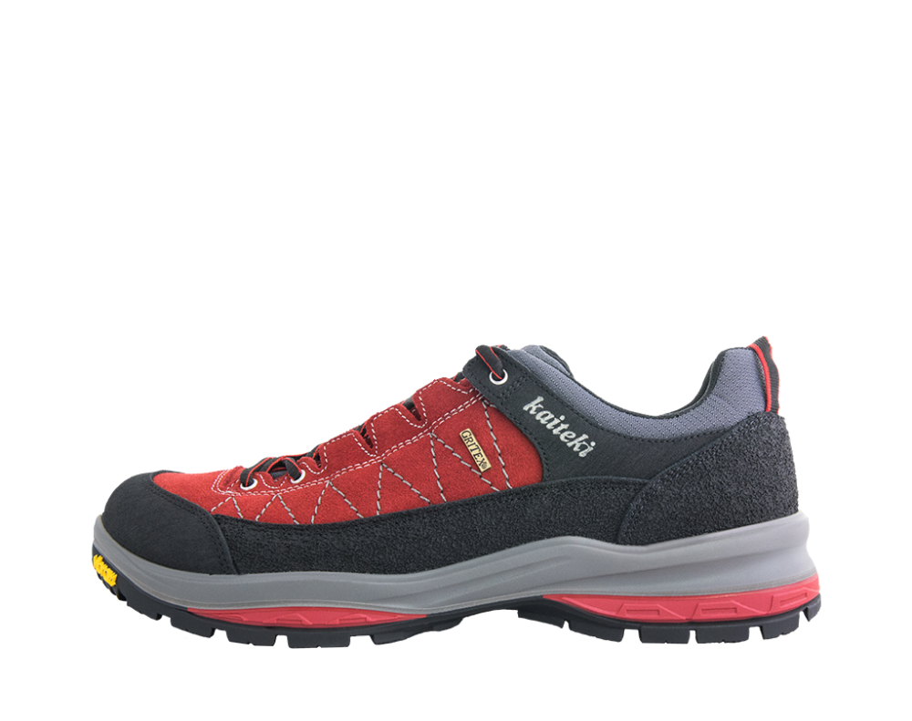 Buty Turystyczne Męskie Kaiteki 12501 Czerwony
