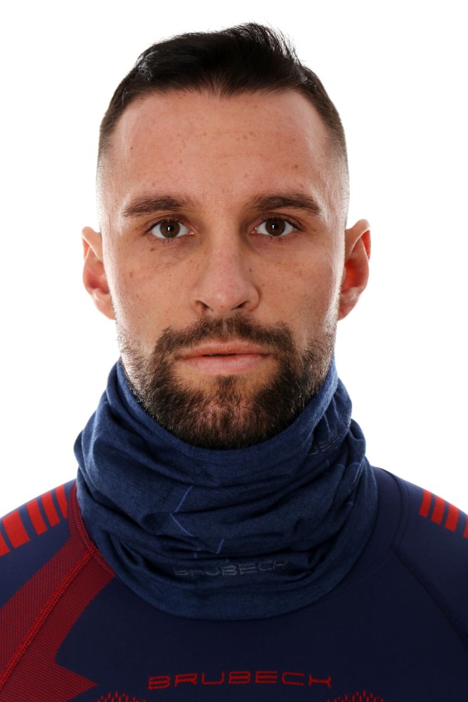 Komin Termoaktywny Wełniany Brubeck Wool KM10360 Granatowy