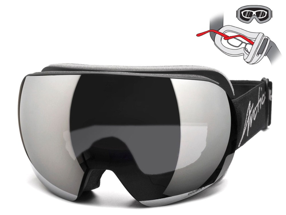 Gogle Narciarskie Arctica G-104 na okulary korekcyjne