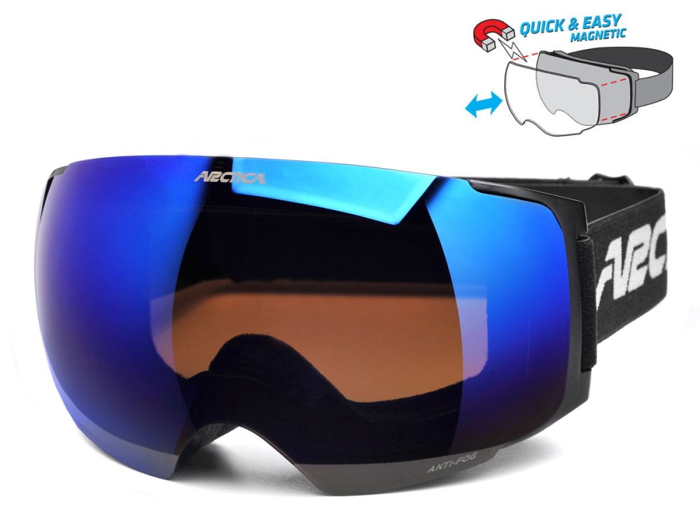 Gogle Narciarskie Arctica G-105D z magnetycznymi soczewkami