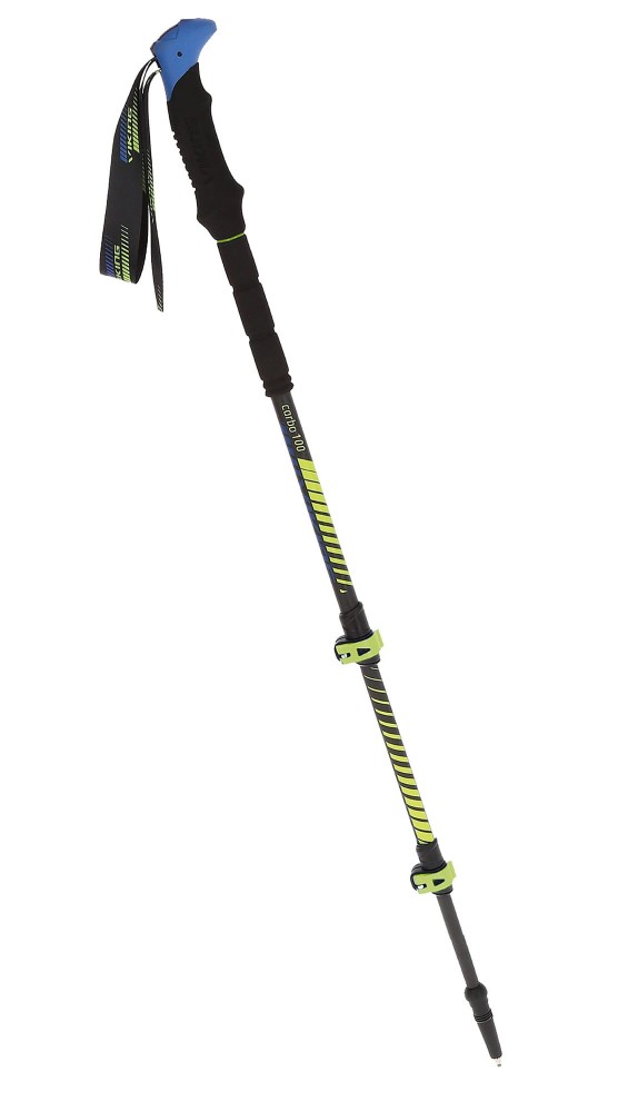 Kije Trekkingowe Viking Carbo Lite 73 Czarno-limonkowe
