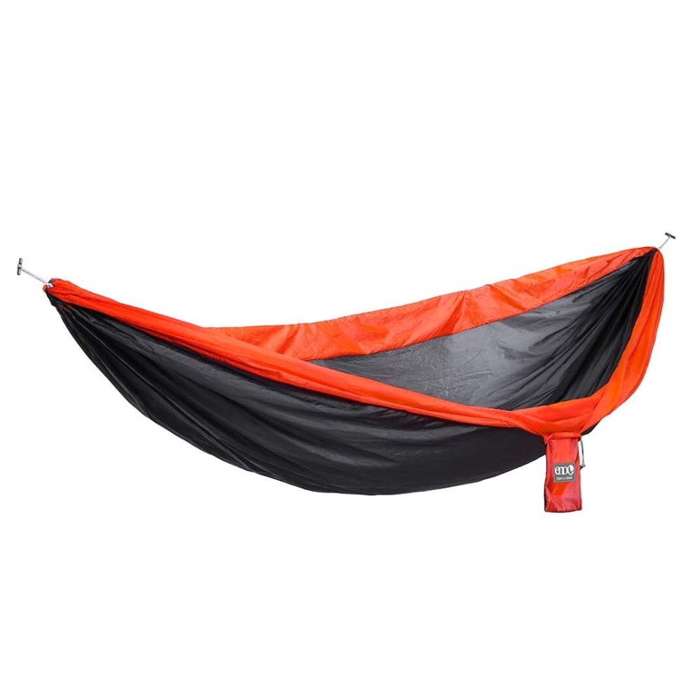 Hamak Turystyczny ENO SuperSub Hammock Charcoal/ Orange