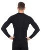 Bluza Termoaktywna Męska BRUBECK Active Wool LS12820 Czarna