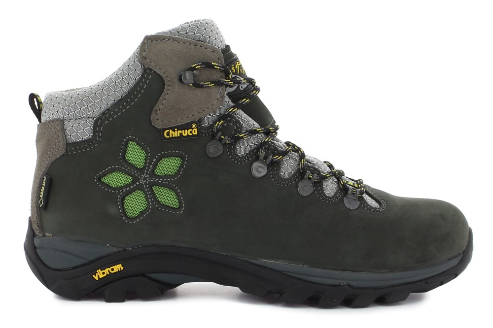 Buty Trekkingowe Damskie Chiruca Monique 01 Grafit Zielon