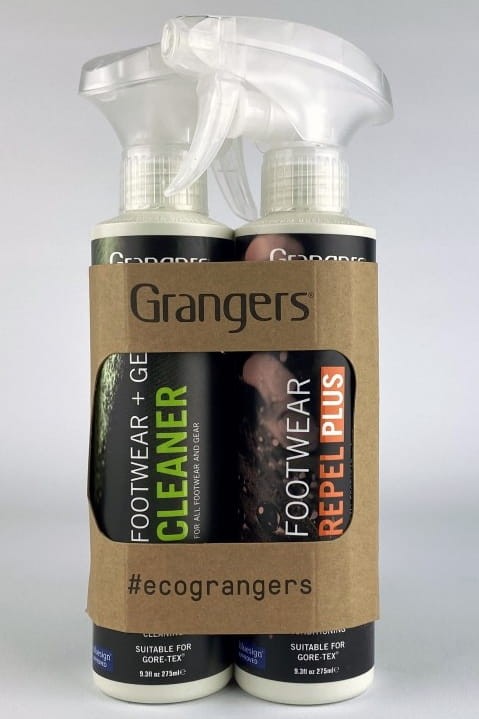 Zestaw do czyszczenia i impregnacji butów Granger's Gear Cleaner &amp; Footwear Repel Plus 2 x 275 ml