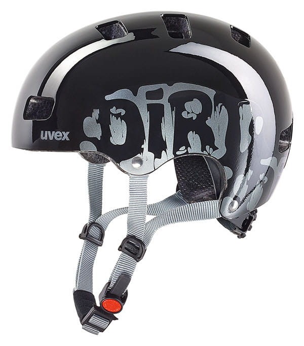 Kask rowerowy dziecięcy Uvex Kid 3 09 dirtbike czarny