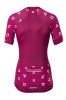 Koszulka rowerowa damska Silvini Catirina WD1621 burgundowy