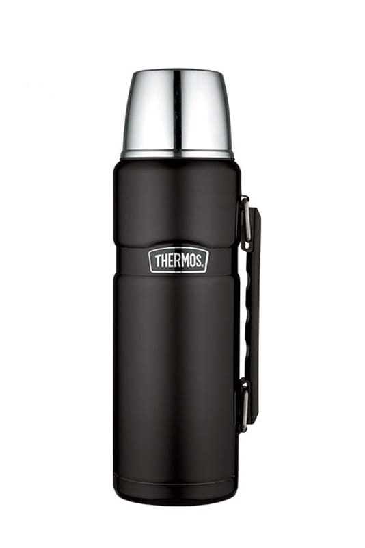 Termos turystyczny z uchwytem Thermos 1,2l czarny mat 170022