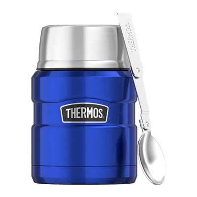 Termos obiadowy z łyżką Thermos 470ml niebieski 173026