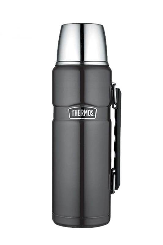 Termos turystyczny z uchwytem Thermos 1,2l metaliczny szary 170024