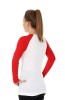Koszulka termoaktywna Damska z długim rękawem Brubeck 3D Husar PRO LS13200 Biało/Czerwony