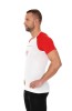 Koszulka Termoaktywna Męska Brubeck 3D Husar PRO SS12070 biało-czerwony