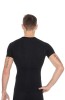Koszulka Termoaktywna Męska BRUBECK Active Wool SS11710 Czarny