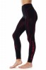 Spodnie Damskie Brubeck Cooler LE12470 czarno-amarantowy