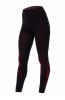 Spodnie damskie Brubeck Cooler LE12470 czarno-czerwony