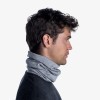 Chusta wielofunkcyjna z wełny merynosów Buff Merino Lightweight Solid Light Grey