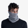 Chusta wielofunkcyjna z wełny merynosów Buff Merino Lightweight Solid Light Grey