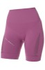 Legginsy krótkie damskie Brubeck Gym LB10440 wrzosowy