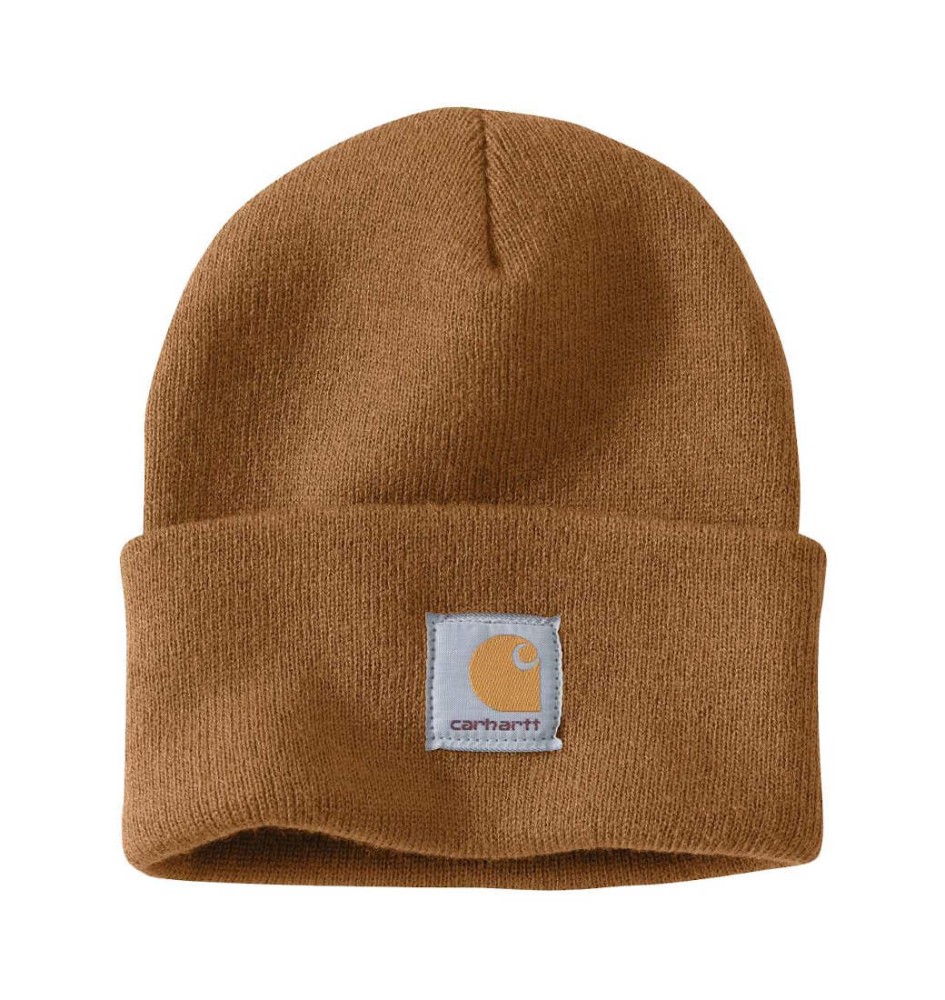 Czapka zimowa Carhartt Acrylic Watch Hat A18 Brown