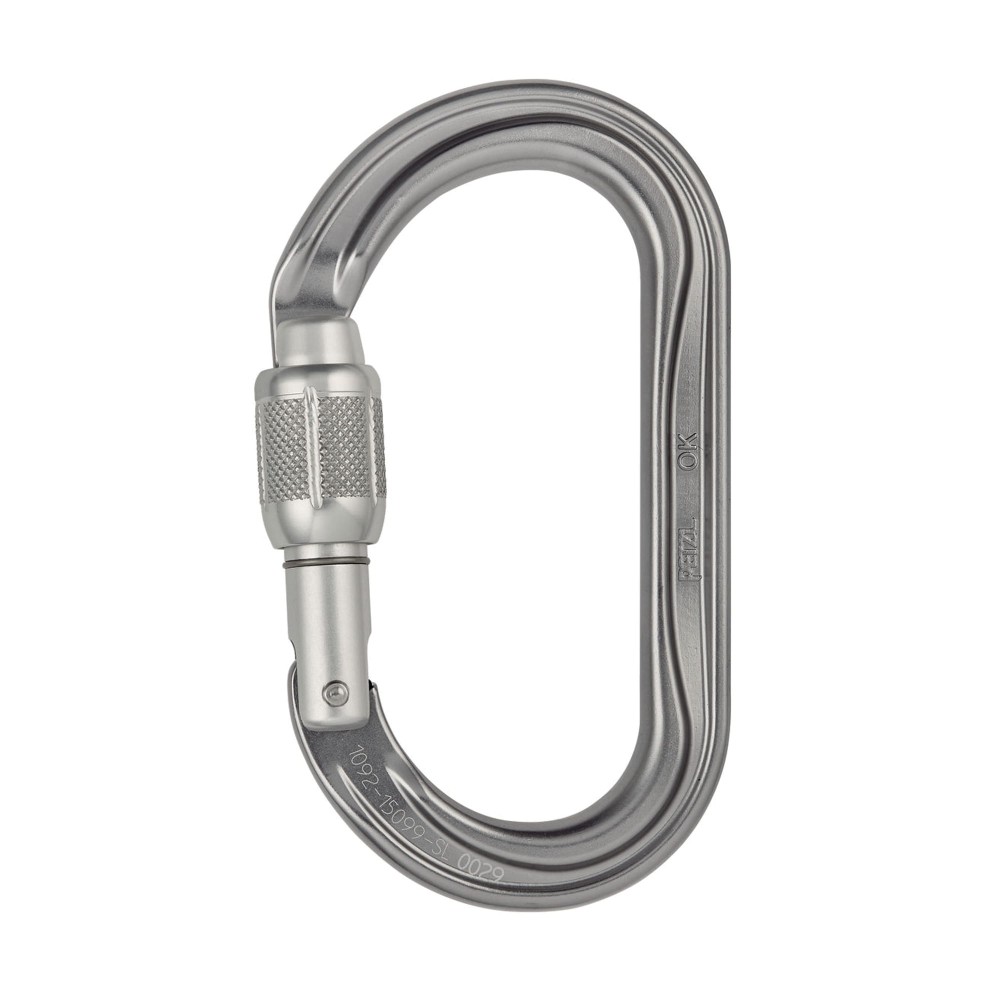 Karabinek PETZL OK SCREW LOCK M33A SL
