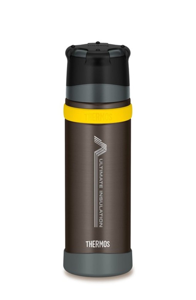 Termos turystyczny z kubkiem do warunków ekstremalnych Thermos Mountain 500ml brązowy 150070