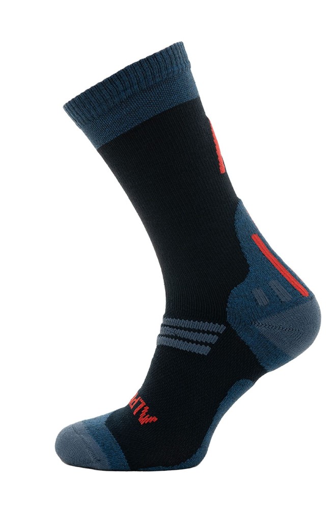 Skarpety trekkingowe z merino Alpinus Valletto niebieski