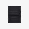 Komin wielofunkcyjny z wełny merynosów Buff Merino Heavyweight Solid Black