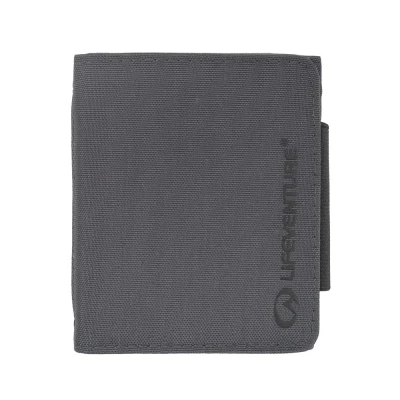 Portfel z ochroną przed kradzieżą Lifeventure RFID Wallet Recycled Grey