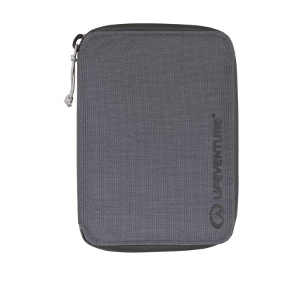 Portfel z ochroną przed kradzieżą Lifeventure RFID Mini Travel  Wallet Recycled Grey