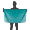 Ręcznik szybkoschnący Lifeventure Recycled SoftFibre Trek Towel Large L Morski