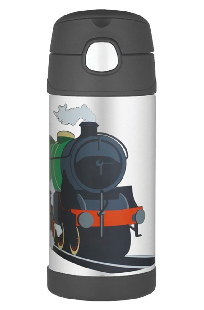 Butelka termiczna ze słomką dla dzieci Thermos FUNtainer 355ml pociąg 120018