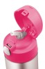 Butelka termiczna ze słomką dla dzieci Thermos FUNtainer 470ml różowy 120023