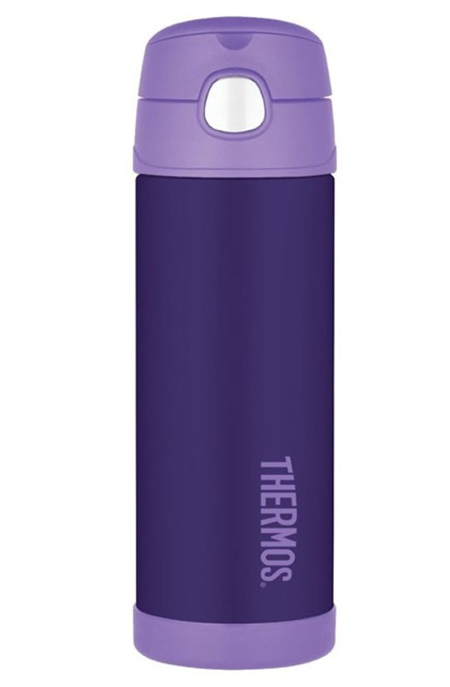 Butelka termiczna ze słomką dla dzieci Thermos FUNtainer 470ml fioletowy 120020