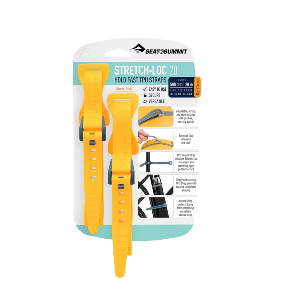 Wielorazowe trytytki pasy mocujące Sea to Summit Stretch-Loc