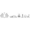 Namiot High Peak Como 6.0 szaro-zielony