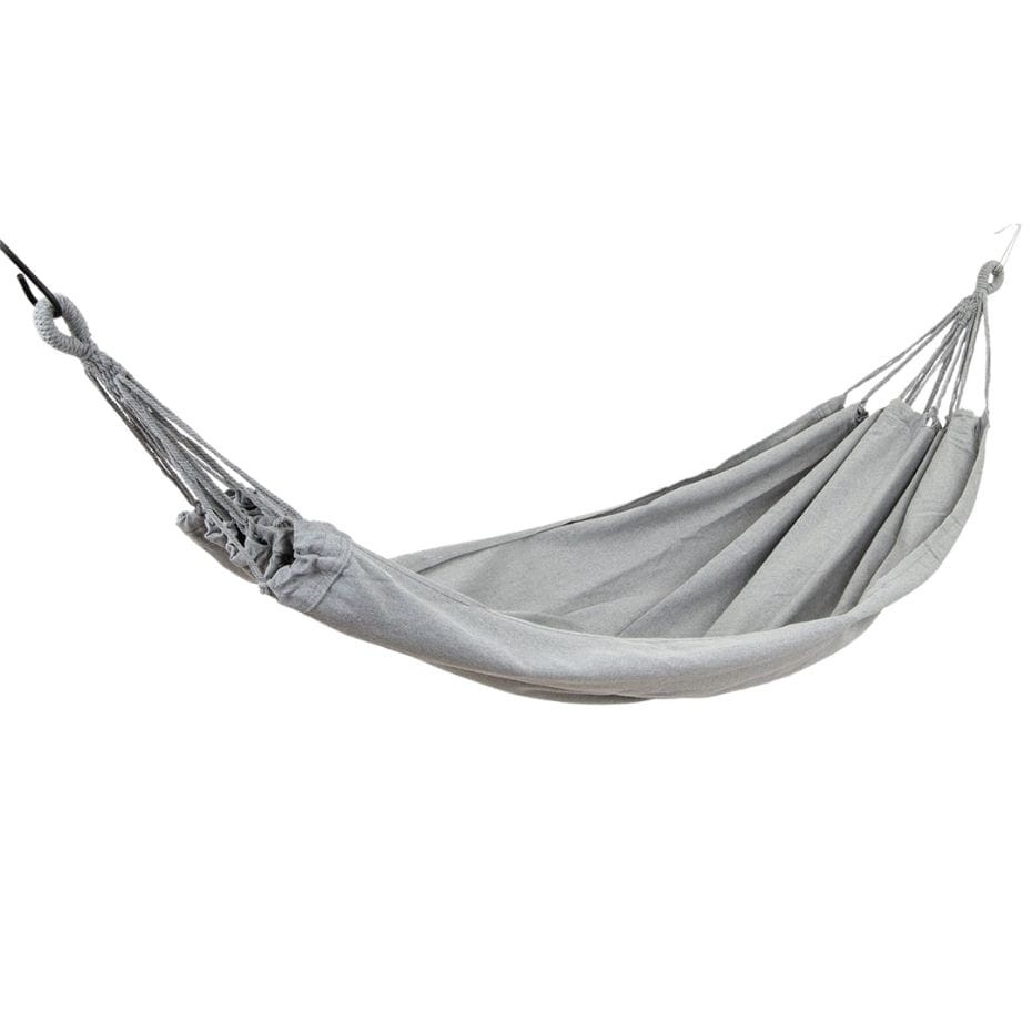 Hamak dwuosobowy Royokamp Classic 1039053 195x150 cm szary stalowy