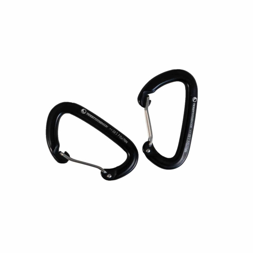 Karabińczyki do montażu hamaków i foteli hamakowych Ticket to the Moon 22kN TMBINER2