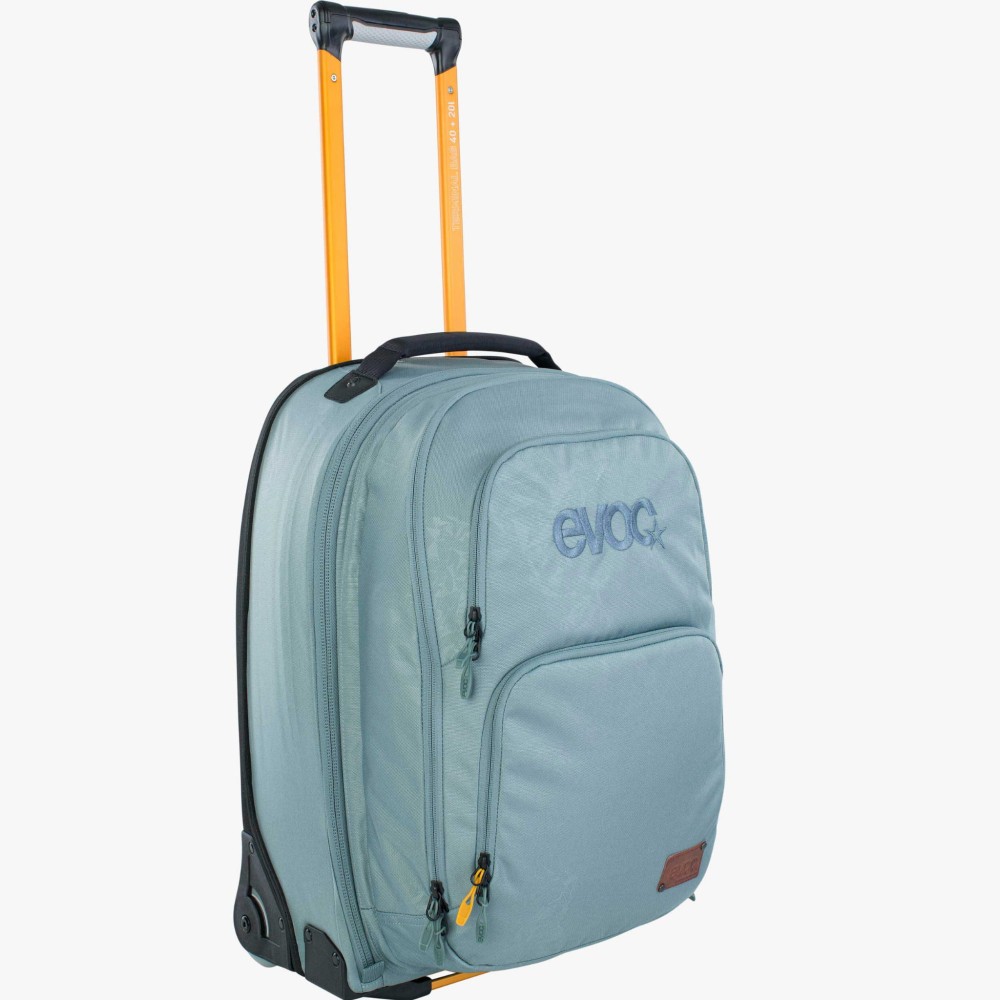 Torba walizka podróżna kabinowa z odpinanym plecakiem Evoc Terminal Bag 40 + 20 (37x38x55 cm) steel 401216131