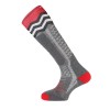 Skarpety narciarskie z wełny Merino Teko ecoSKI All-Mountain Medium Full Cushion 3.0 Grey/Red
