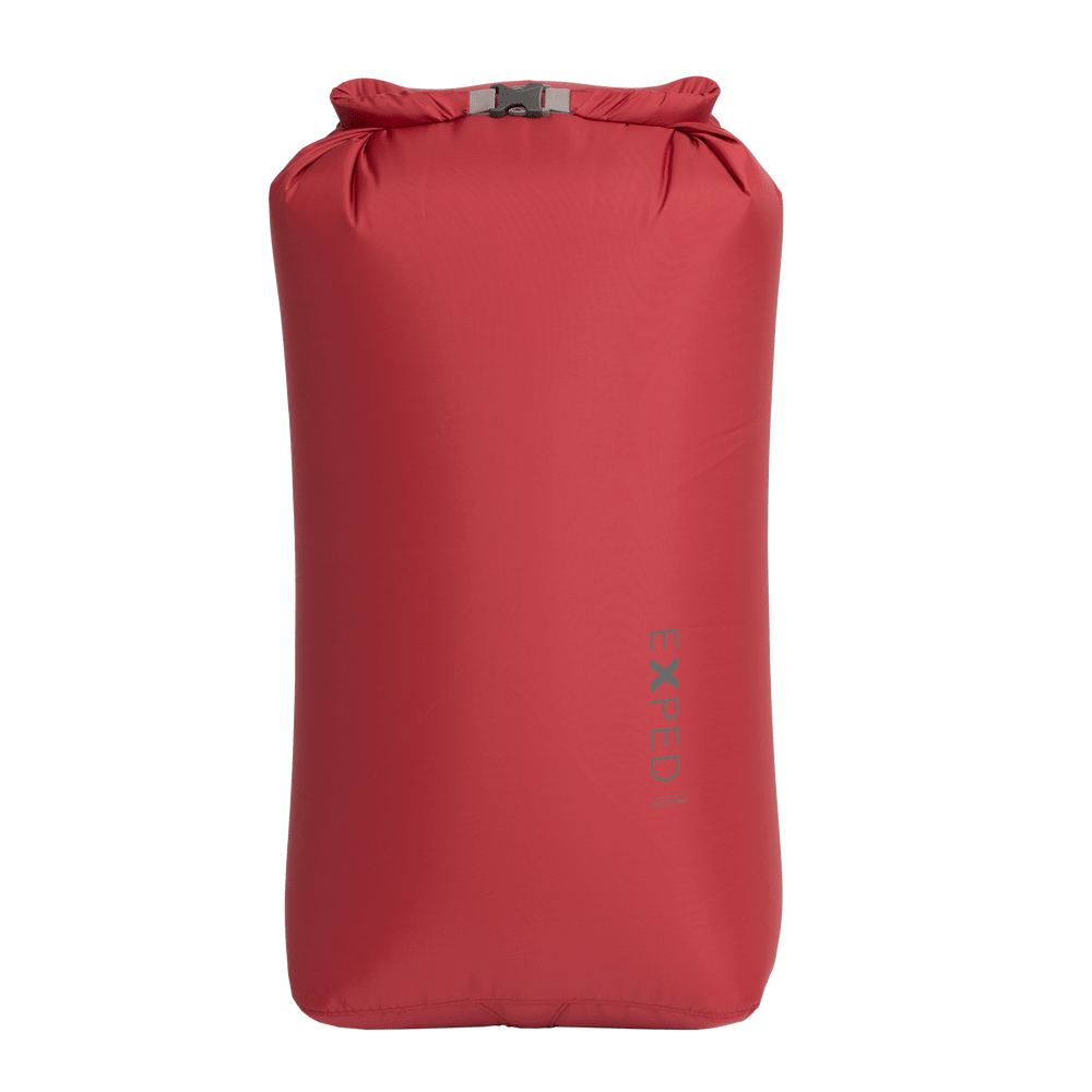 Worek wodoszczelny Exped Fold Drybag XL 22l burgundowy