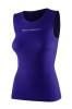 Bezrękawnik termoaktywny damski Brubeck 3D PRO TA10550 fioletowy