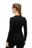 Koszulka termoaktywna damska z długim rękawem Brubeck 3D PRO LS15940 czarny