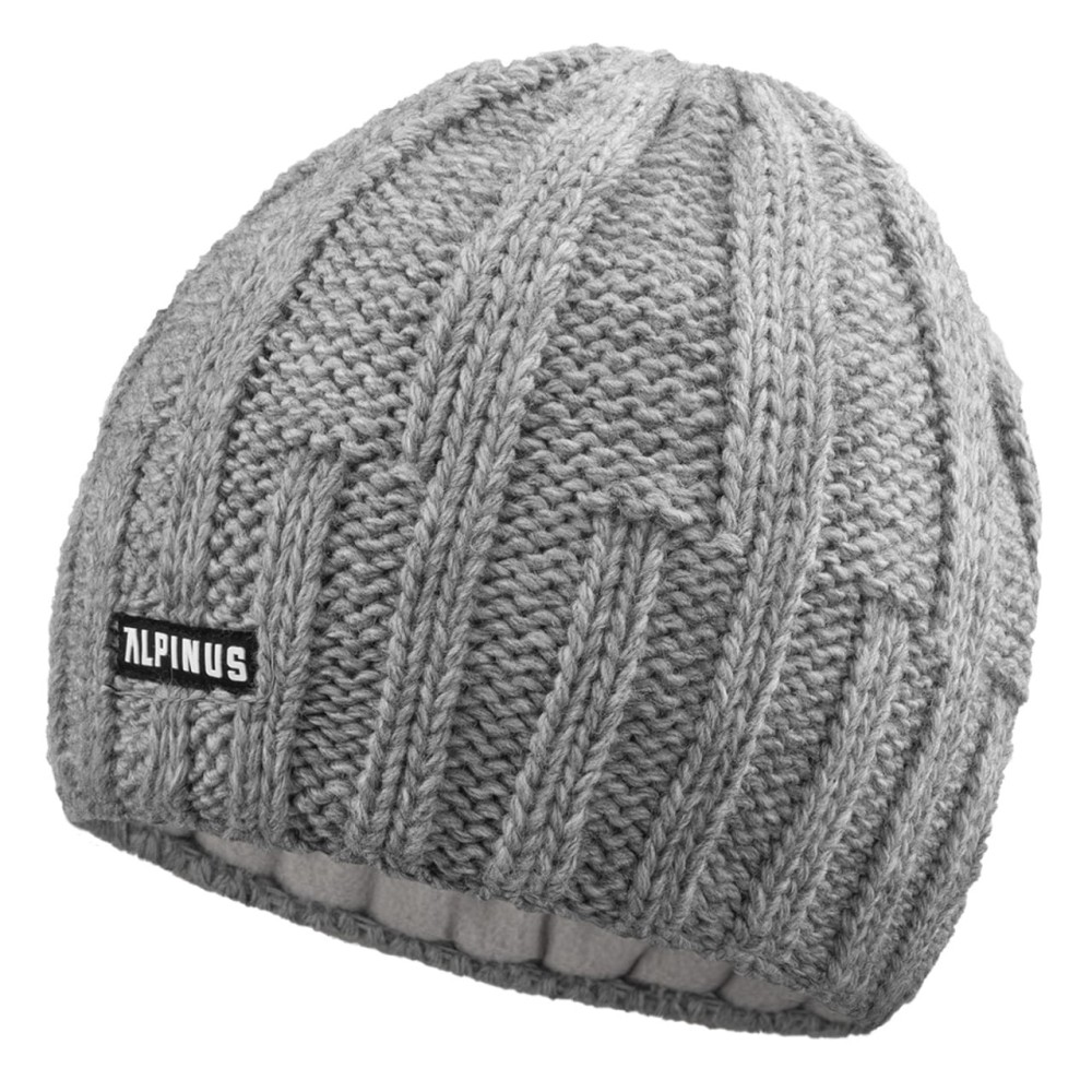 Czapka zimowa wełniana Alpinus Kemi szary
