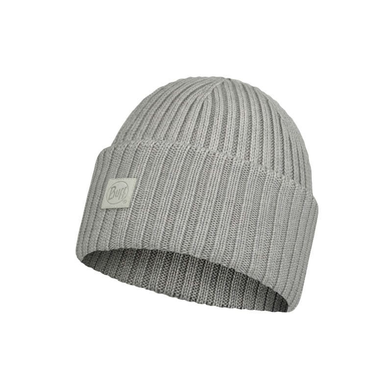 Czapka zimowa z wełny merino Buff Lifestyle Knitted Hat Ervin Light Grey