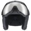 Kask narciarski Uvex Instinct Visor czarny mat