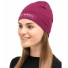 Czapka wełniana dwuwarstwowa unisex Brubeck Wool Hat HM10180 śliwkowy