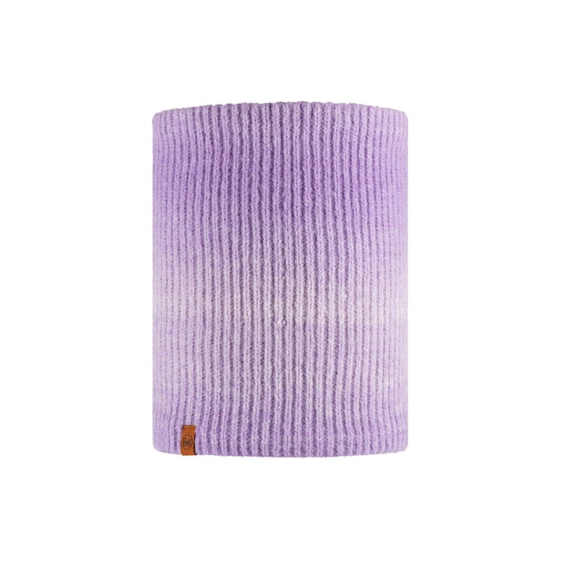 Komin zimowy Buff Knitted &amp; Fleece Neckwarmer Lavender