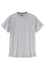 Koszulka męska T-shirt Carhartt Force Flex Midweight Pocket S/S HGY Heather Grey szary