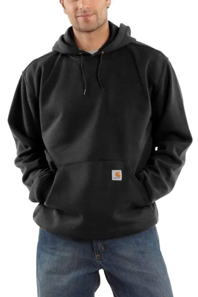 Bluza męska z kapturem Carhartt Midweight Hooded Sweatshirt BLK czarny
